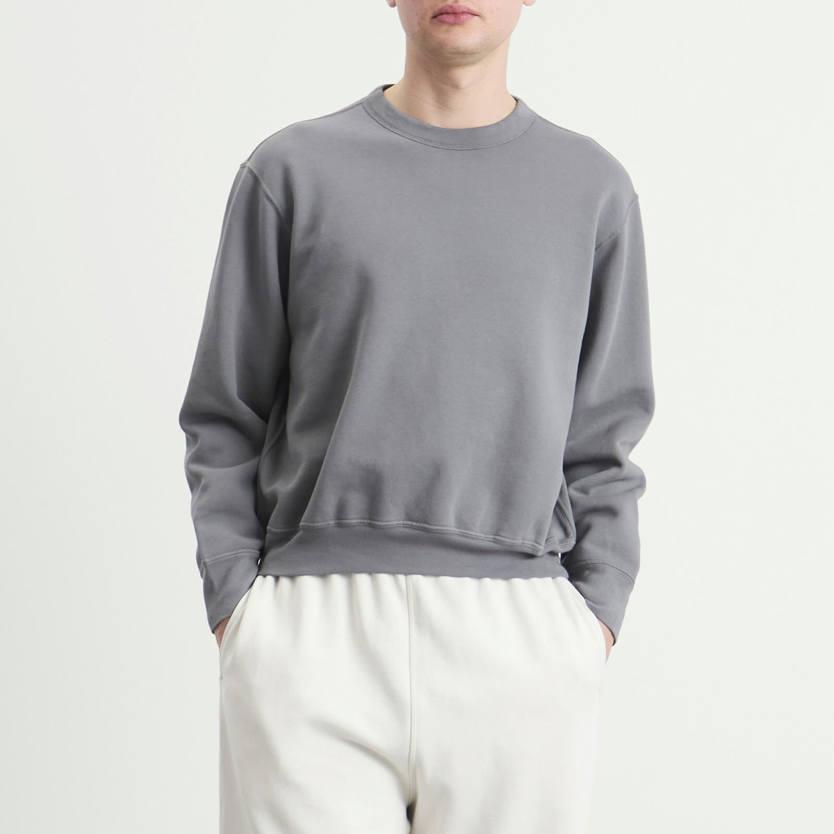 Lady White Co. Men's Relaxed Sweatshirt in Kelp