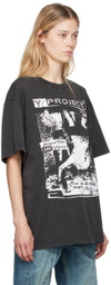 Y/Project Black Pinched Logo T-Shirt