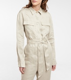 Asceno - Antwerp linen jumpsuit