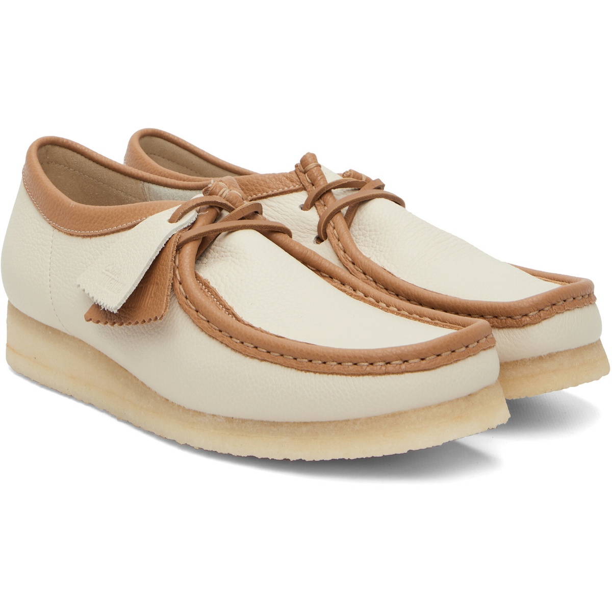 Clarks Originals White Wallabee Derbys