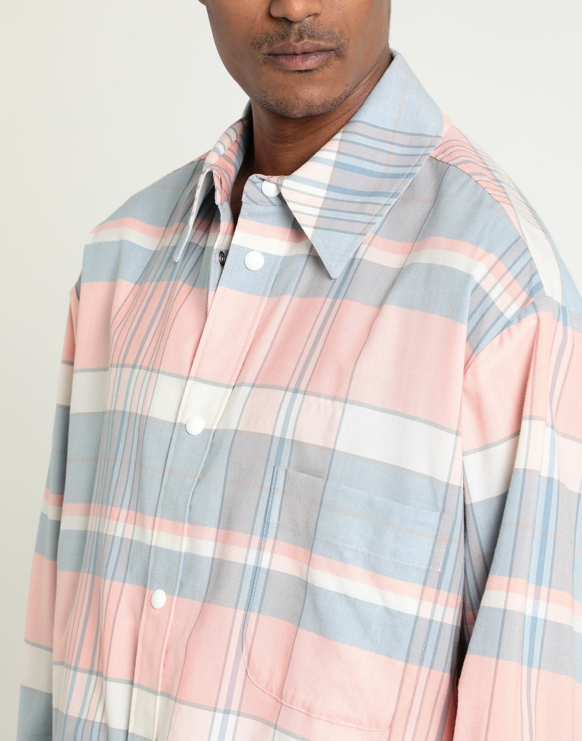 Thom Browne Mens Shirt in Pink