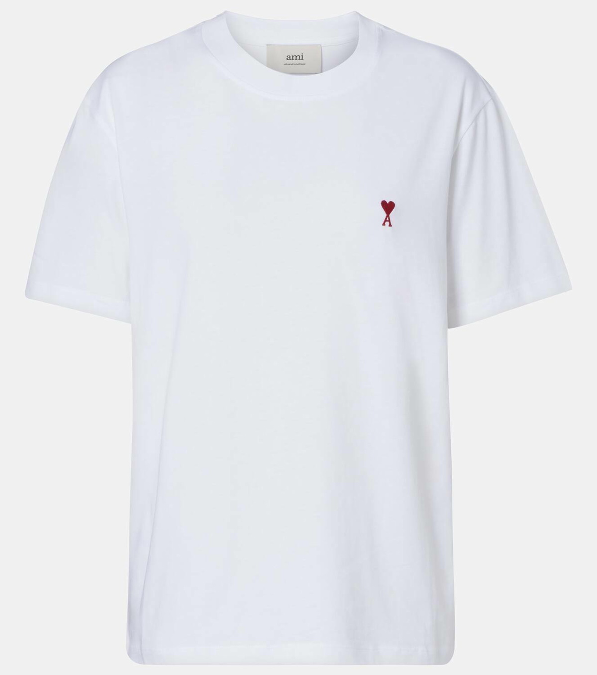 Ami Paris Ami De Cœur cotton jersey T-shirt