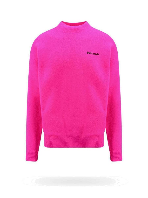 Photo: Palm Angels   Sweater Pink   Mens