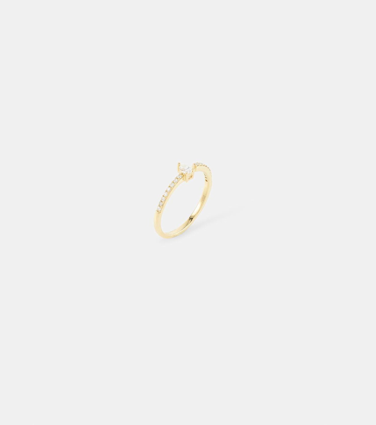 Persée Héra 18kt gold ring with diamonds