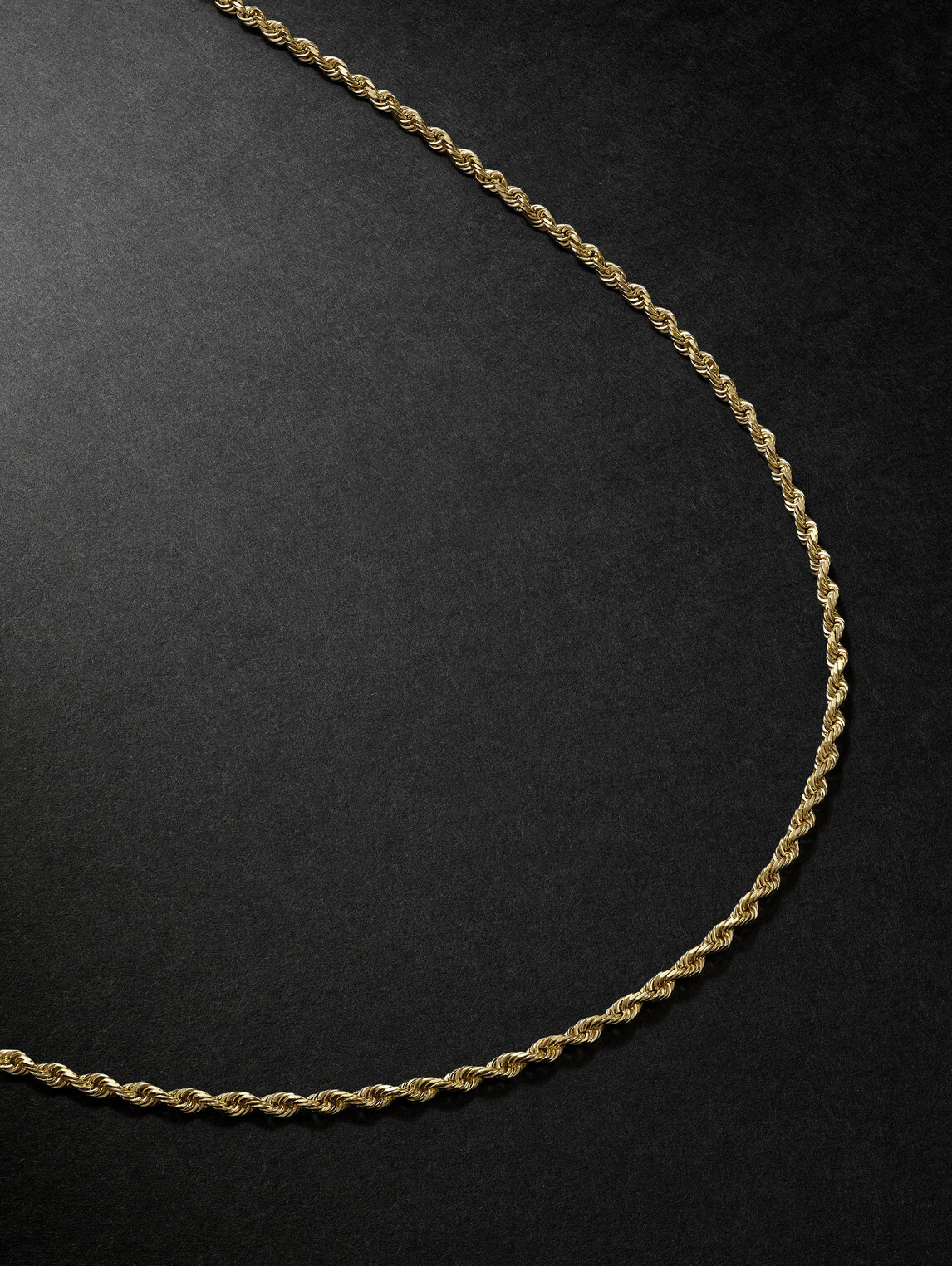 Greg Yuna - 14-Karat Gold Rope Chain Necklace