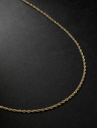 Greg Yuna - 14-Karat Gold Rope Chain Necklace