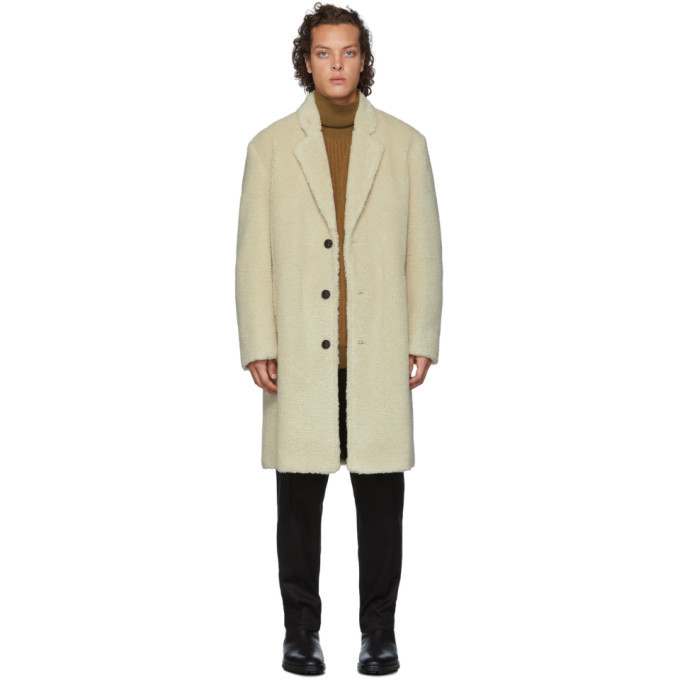 Photo: Hugo Off-White Sherpa Merlon 1941 Coat