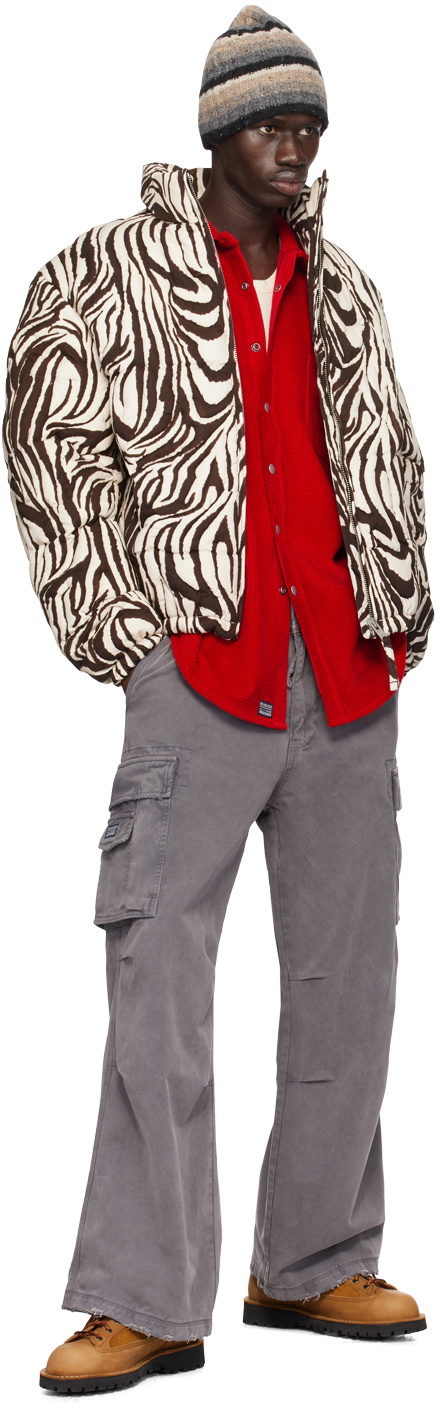 ERL Gray California Cargo Pants
