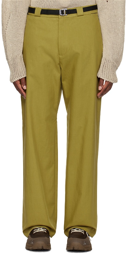 Photo: ROA Green Belted Trousers