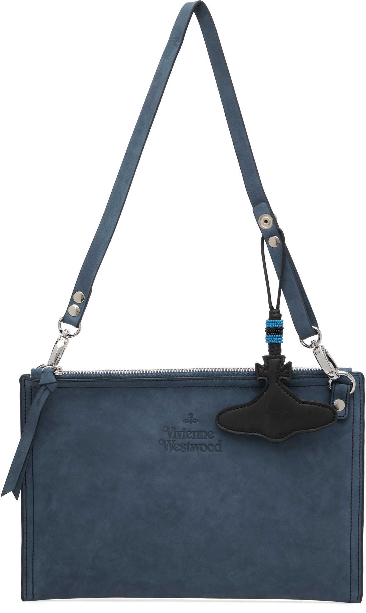 Vivienne Westwood Blue Letter Crossbody Bag Vivienne Westwood