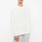 Homme Plissé Issey Miyake Men's Long Sleeve Release T-Shirt in White