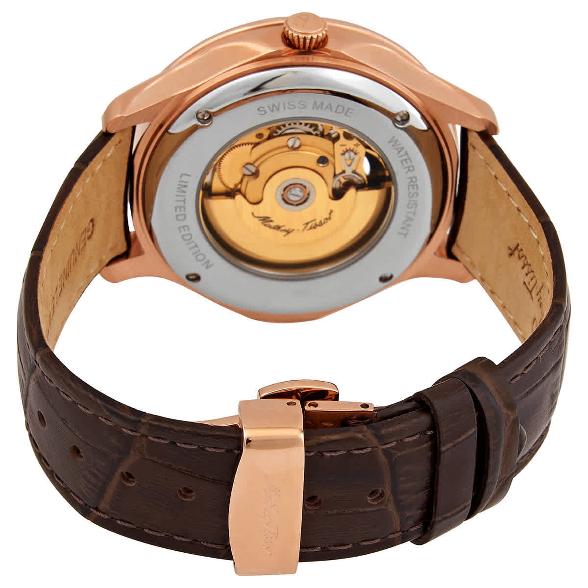 ミッチ Mathey-Tissot Edmond LE Open Heart Automatic Mens Watch MC1886PI