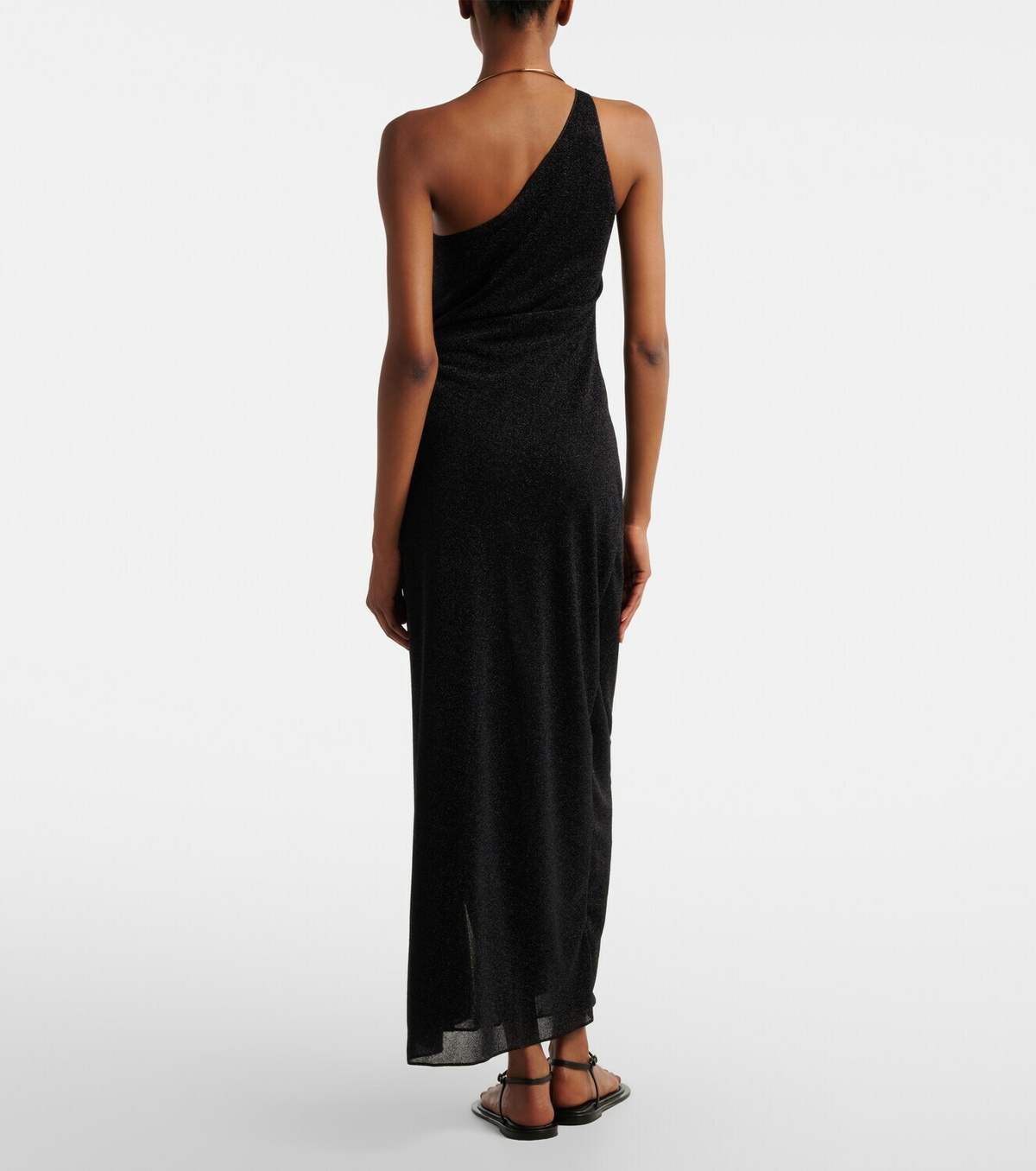 Oséree Lumière gathered midi dress