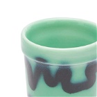 Frizbee Ceramics Espresso Cup in Green Ice