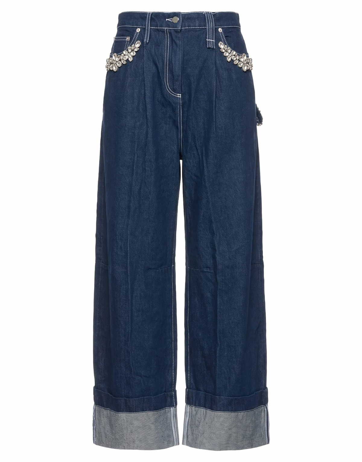 Simone Rocha Womens Jeans in Blue