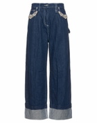 Simone Rocha Womens Jeans in Blue