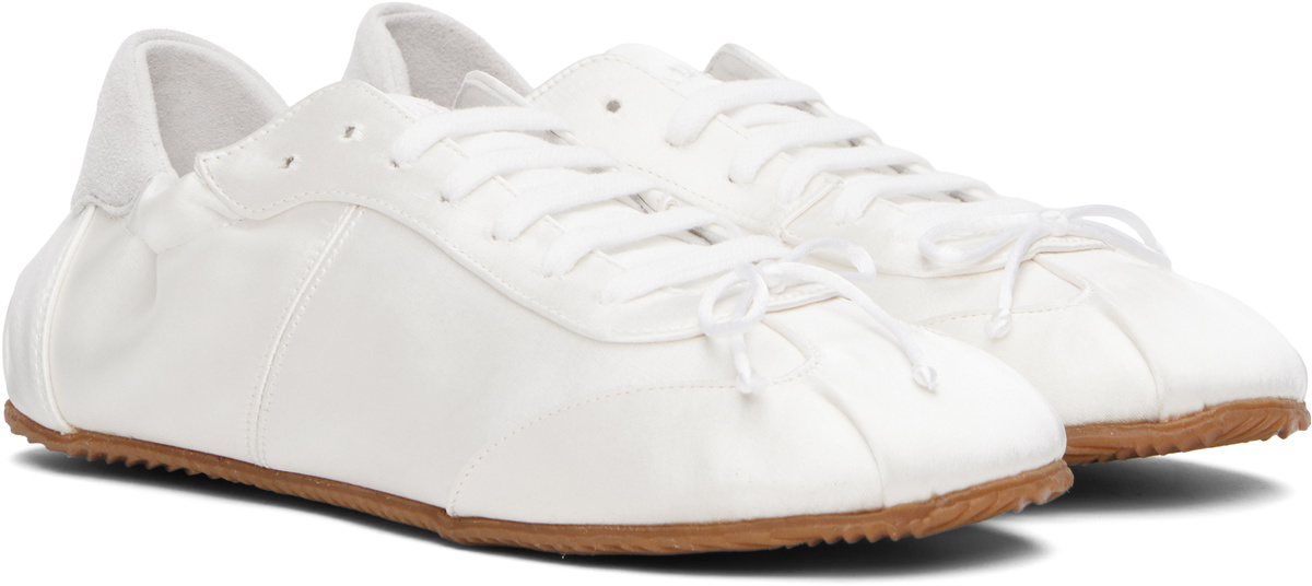 ABRA White Ballerina Sneakers