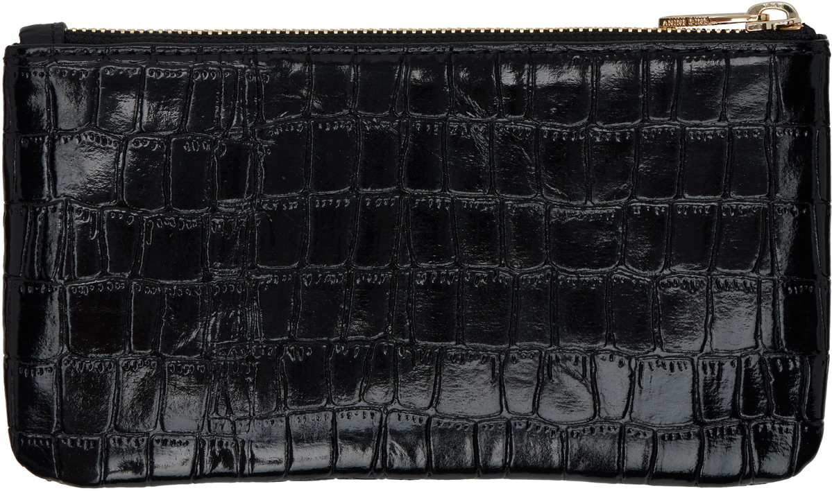ANINE BING Black Elly Pouch