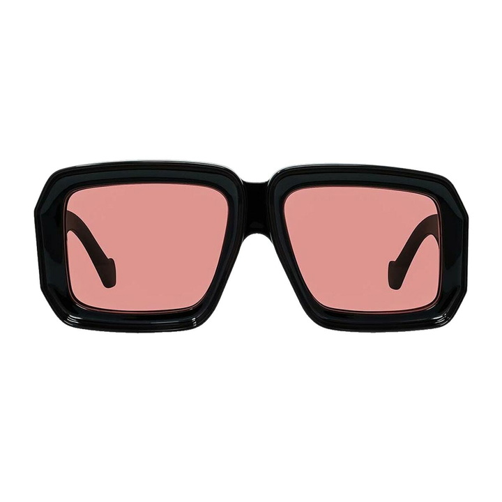 Photo: Loewe Lw40064u Signature 01y Nero Sunglasses