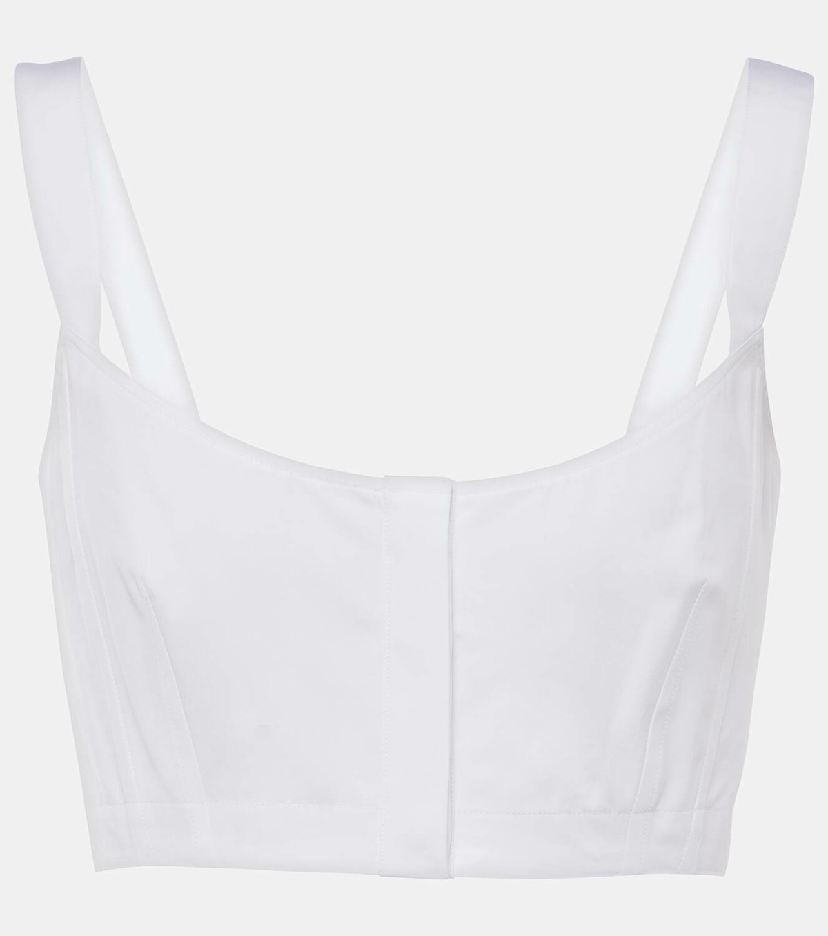 Alaïa Cotton crop top