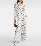 Dolce&Gabbana Polka-dot silk twill shirt