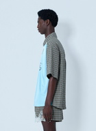 Martine Rose Patchwork Cotton Polo Shirt