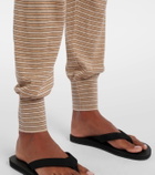 The Row Jearl cotton and cashmere sweatpants