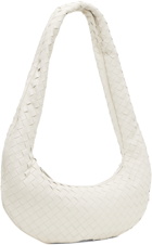 Bottega Veneta White Zip Tote