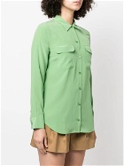 EQUIPMENT - Silk Long Sleeve Shirt