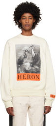 Heron Preston White 'Heron' Sweatshirt