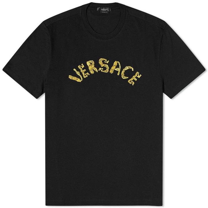 Photo: Versace Men's Logo Crew Sweat in Black