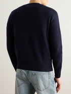 TOM FORD - Wool and Cashmere-Blend Sweater - Blue