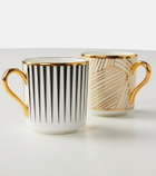 1882 Ltd - Lustre set of 2 espresso cups