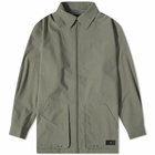 Y-3 Men's Ripstop Overshirt in Stone Green