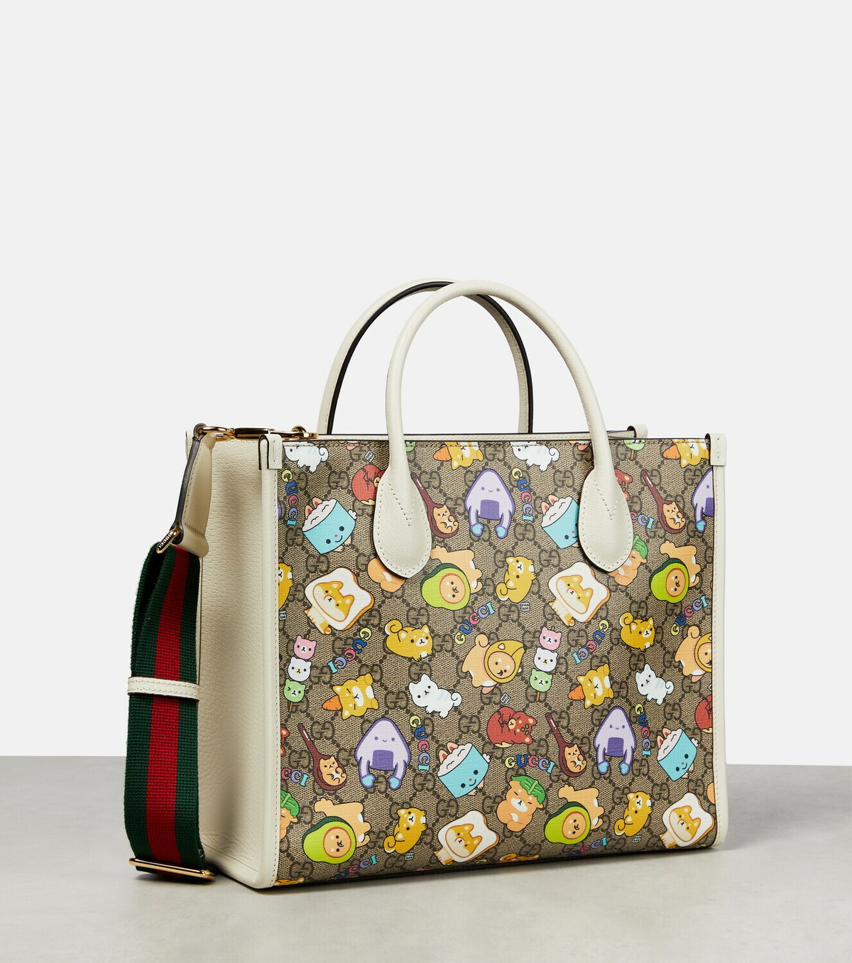 Gucci - Gg Small Printed Canvas Tote Bag Gucci