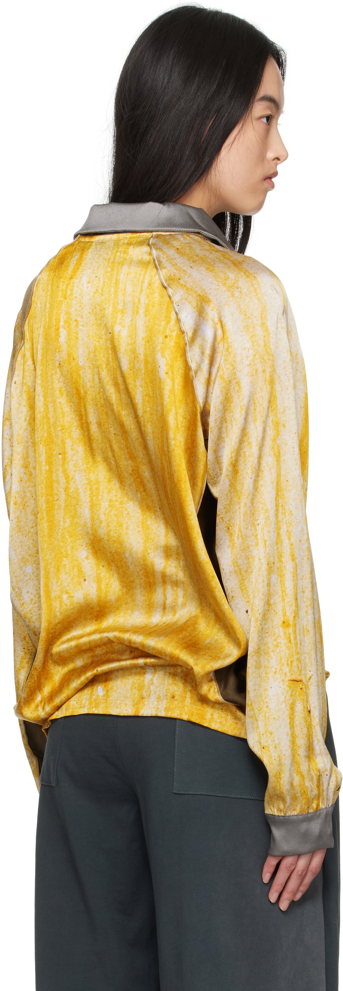 Serapis Yellow Drips Polo