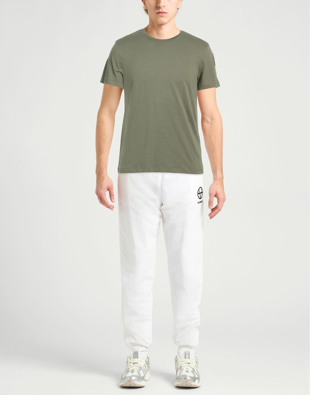 Parajumpers Mens T-shirt in Sage green