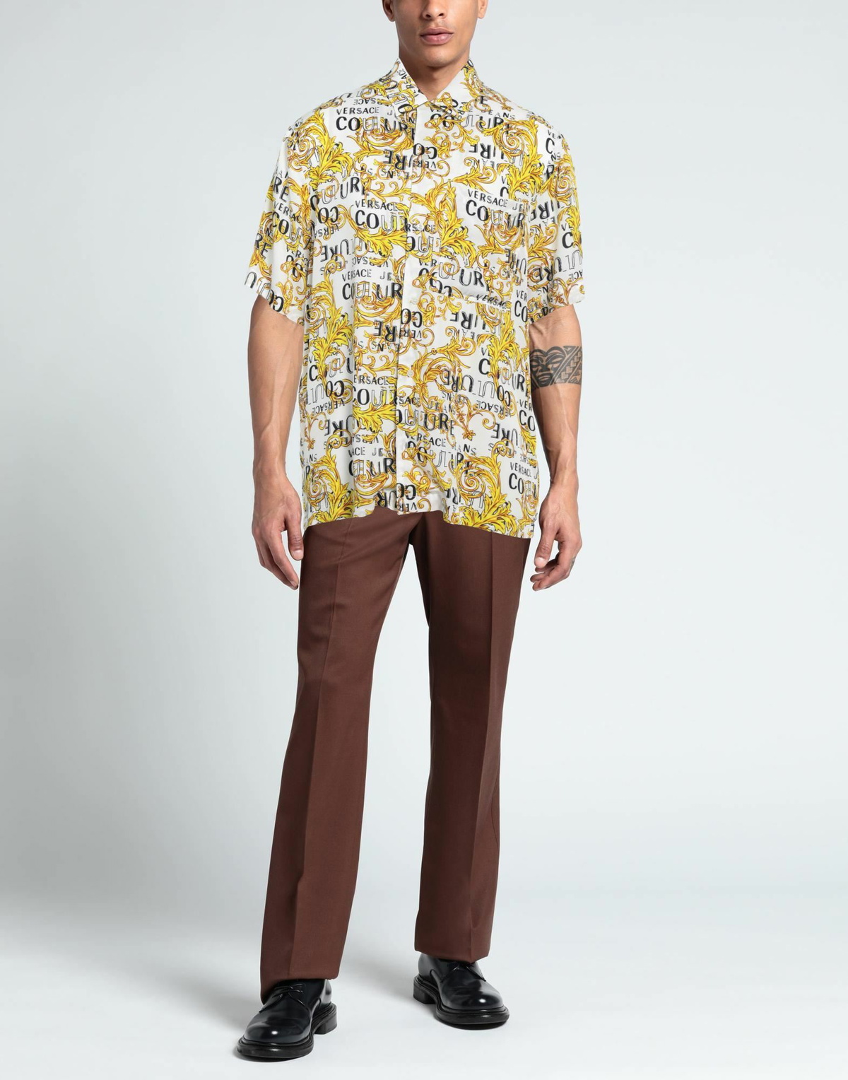 Versace Jeans Couture Mens Shirt in White