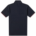 Fred Perry Authentic Men's Half Zip Funnel Neck Polo Shirt in Navy