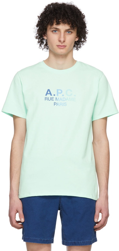Photo: A.P.C. Green Tony T-Shirt