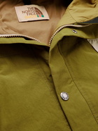 GUCCI - The North Face Colour-Block Tech-Shell Hooded Jacket - Green