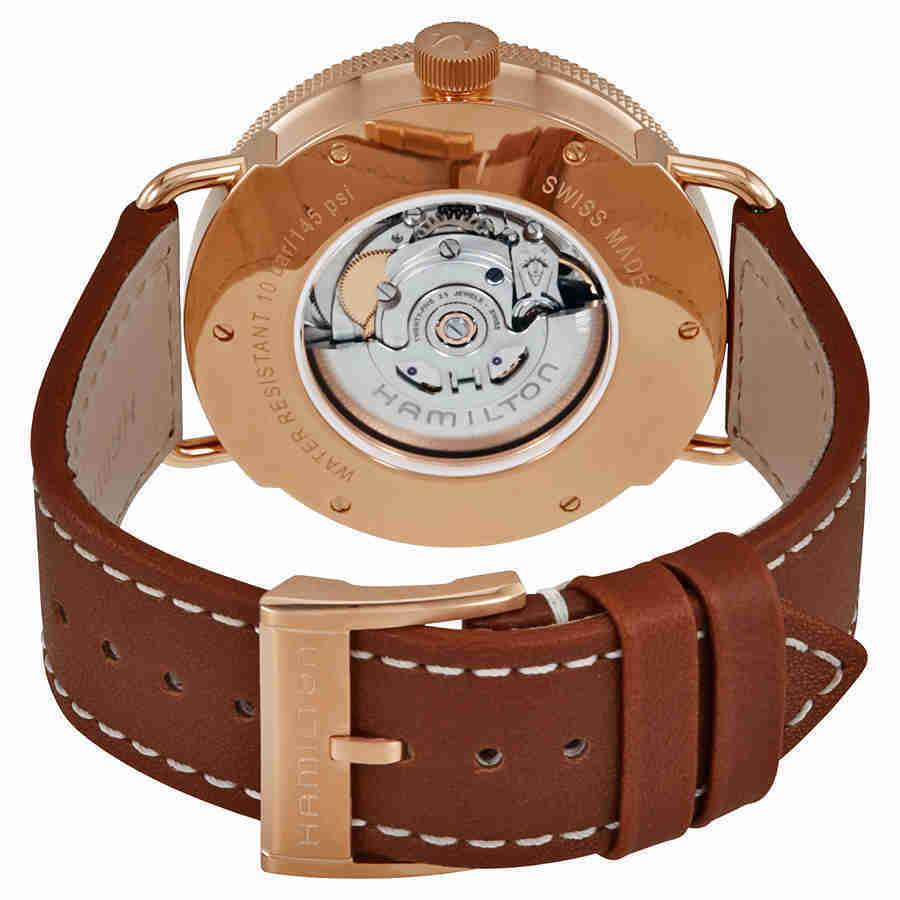 Hamilton Khaki Navy Pioneer Automatic Silver Dial Mens Watch H77745553