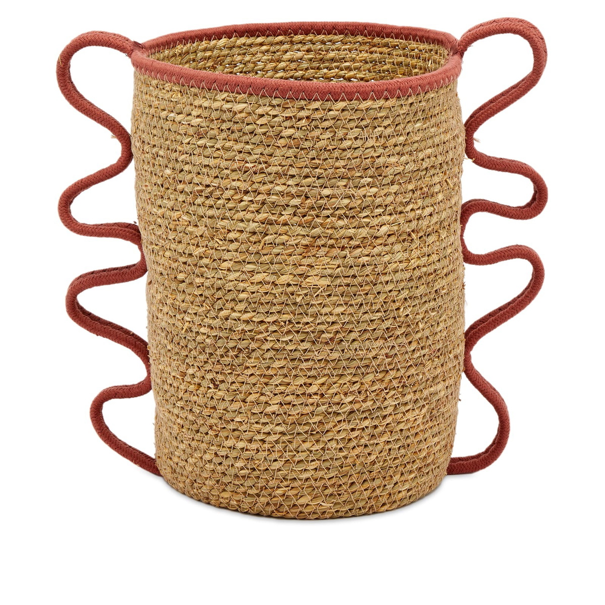 Ferm Living Verso Baskets - Set of 2 in Brick