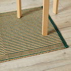 HAY Tapis Mat in Black/Green