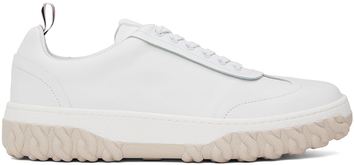 Photo: Thom Browne White Field Sneakers