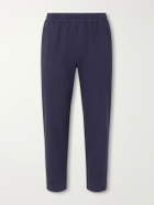 Folk - Drawcord Assembly Straight-Leg Brushed Cotton Trousers - Blue
