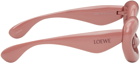 LOEWE Pink Inflated Cat-Eye Sunglasses