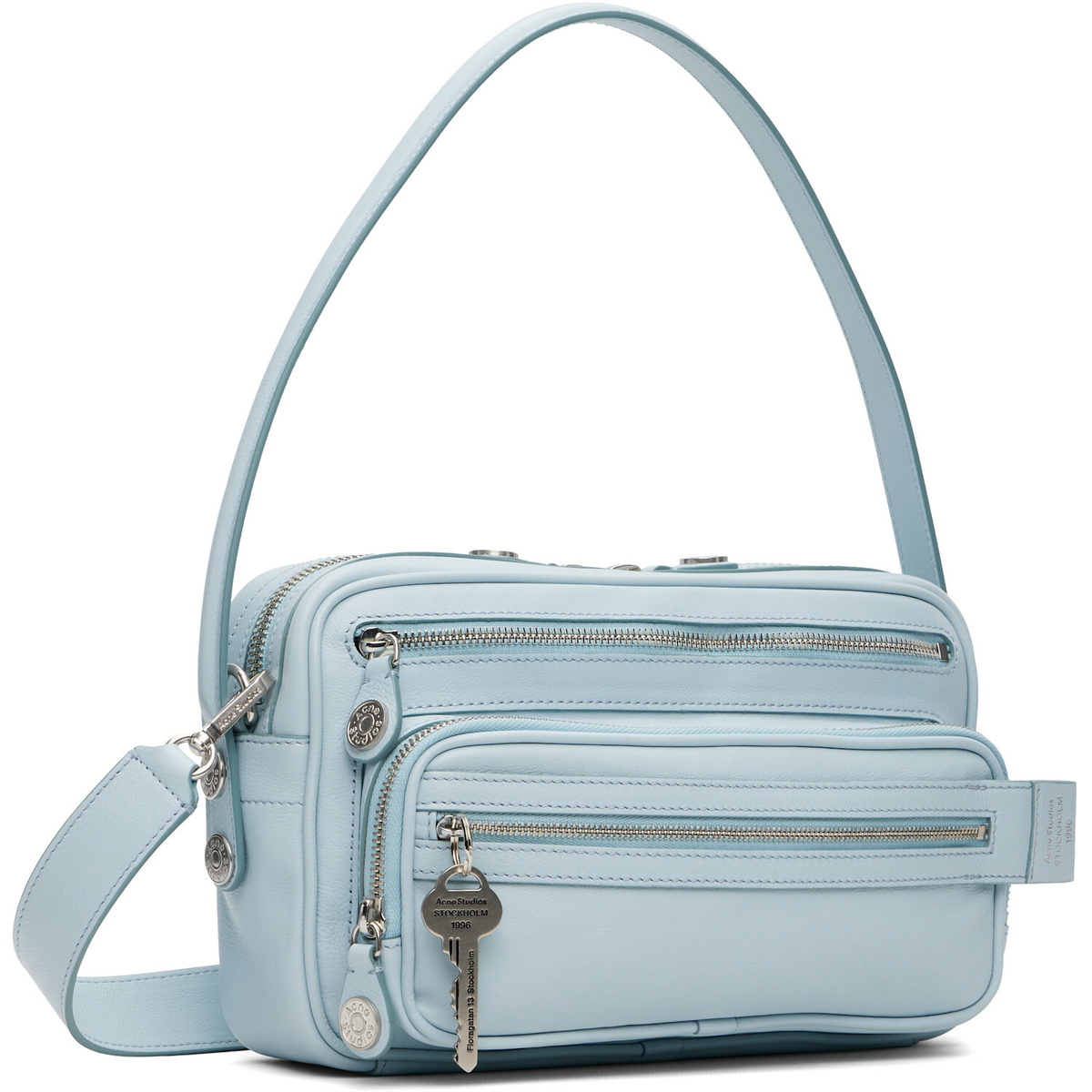 Acne Studios Blue Camero Party Shoulder Bag