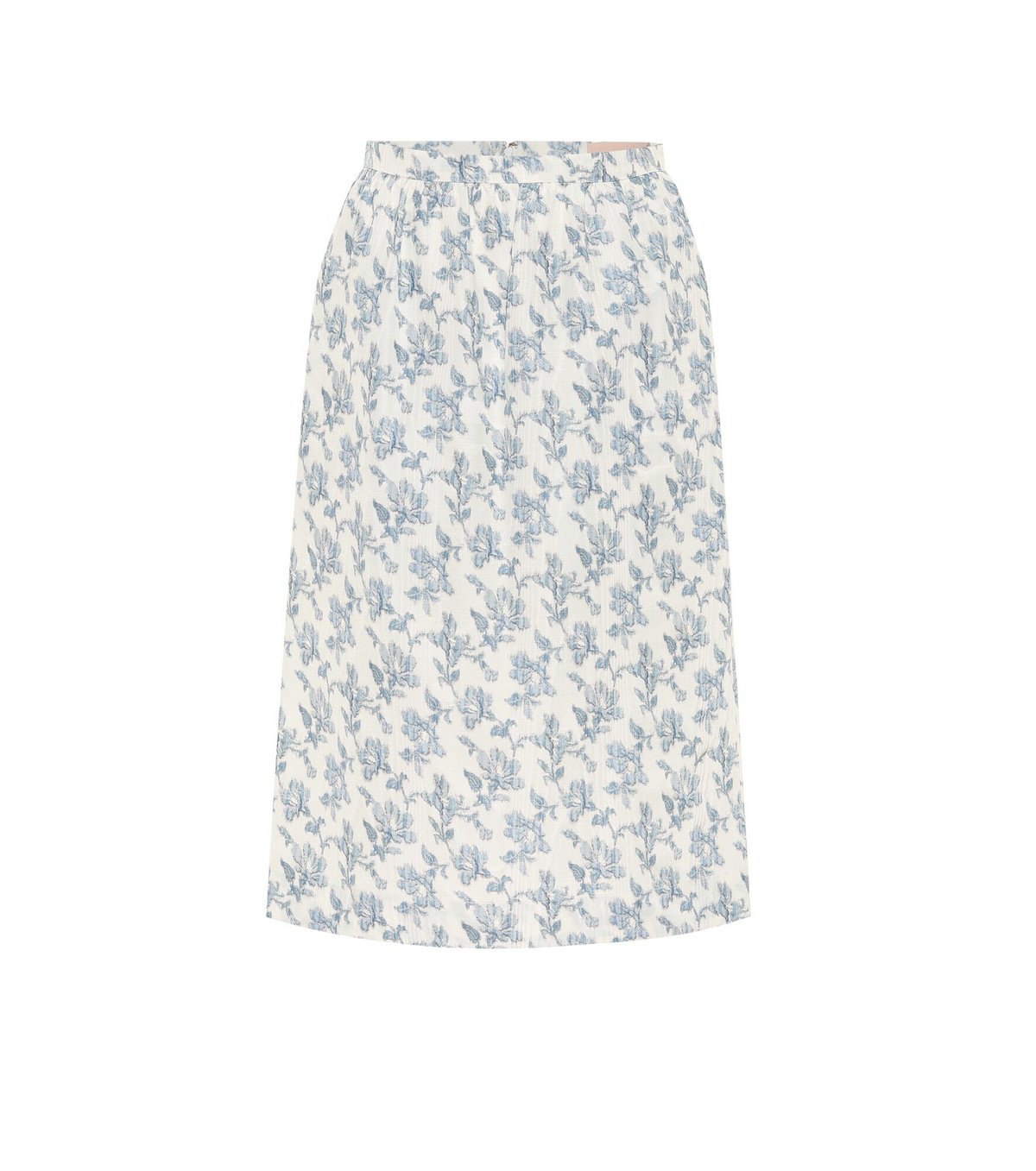 Brock Collection - Quadratic cotton-blend midi skirt