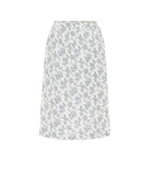 Brock Collection - Quadratic cotton-blend midi skirt